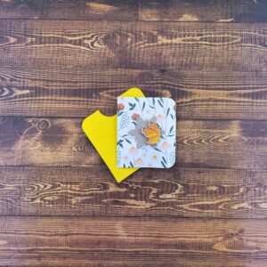 Orange & Yellow Butterfly Enamel Pin