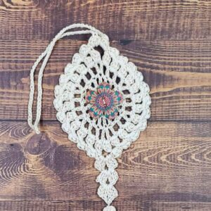 Bullseye Flower on Natural