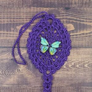 Peacock Butterfly on Purple