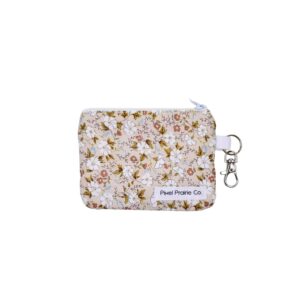 White Flowers on a Cream Background