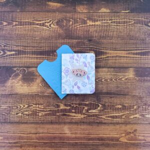 Pink & Purple Moon Moth Enamel Pin