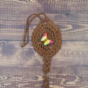 Rainbow Butterfly on Cocoa