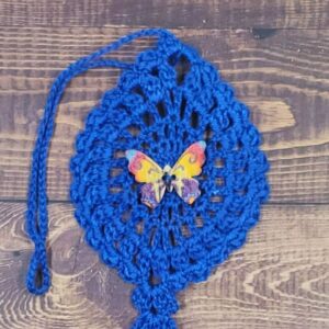 Colorburst Butterfly on Royal Blue