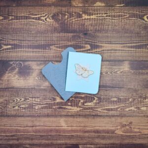 White Moth Enamel Pin