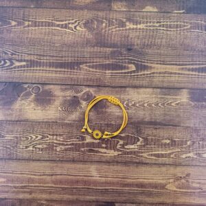 Luxe Sunflower Bracelet in Goldenrod