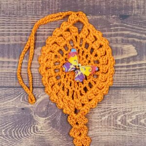 Colorburst Butterfly on Orange