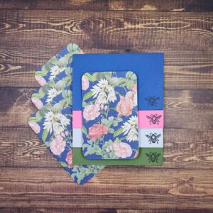 Roses Design Handmade Card & Envelope Set