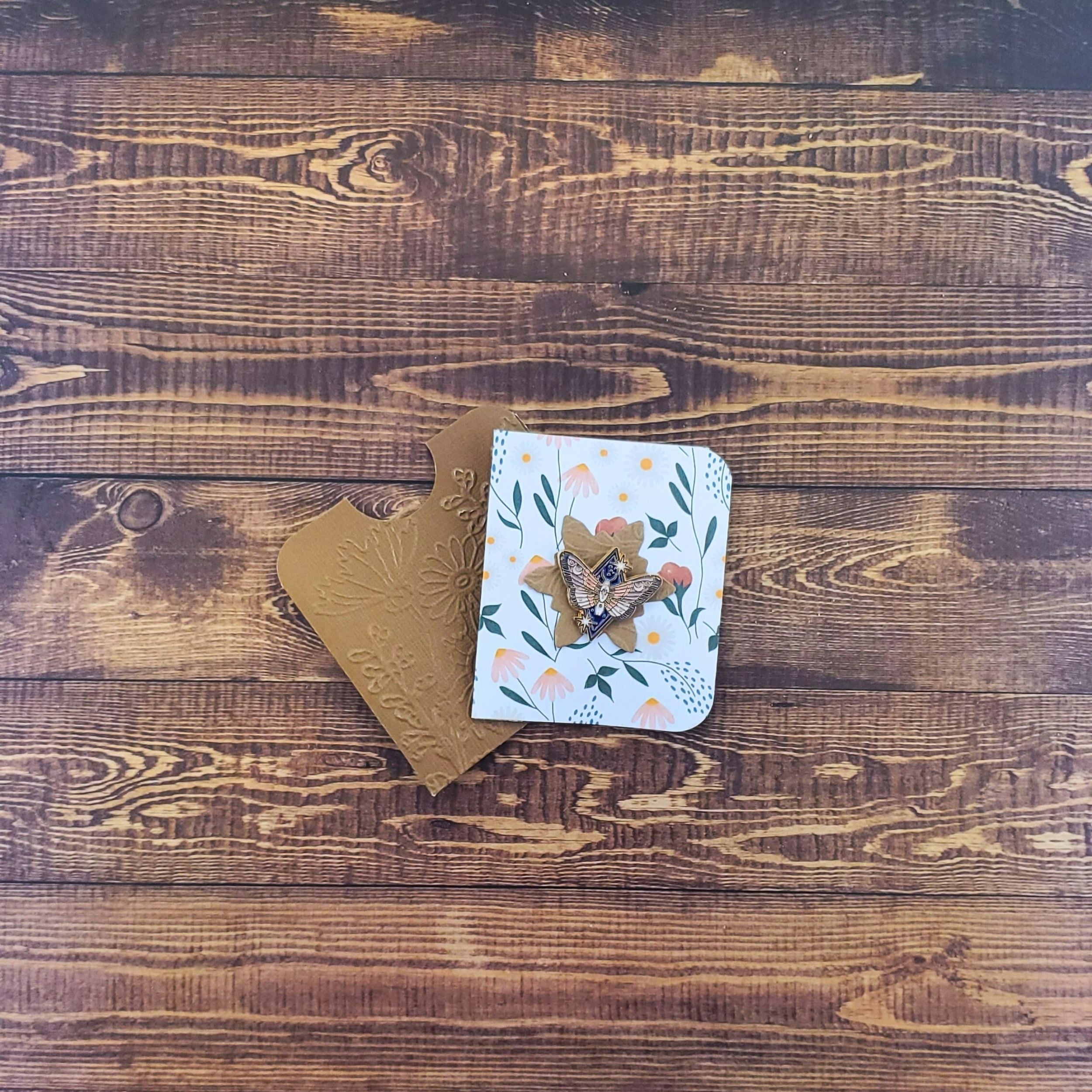 Celestial Moth Enamel Pin