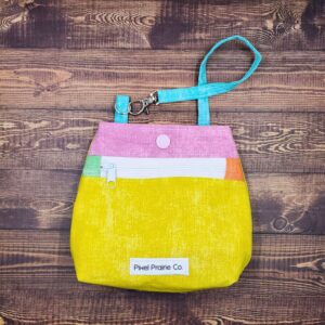 Happy Chaos Tag-Along Pouch Sunny Yellow