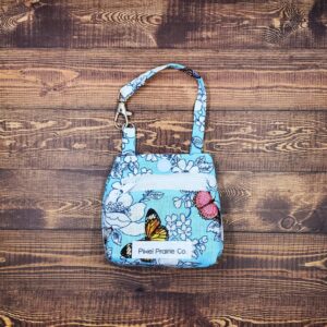 Butterfly Frenzy Tag-Along Pouch