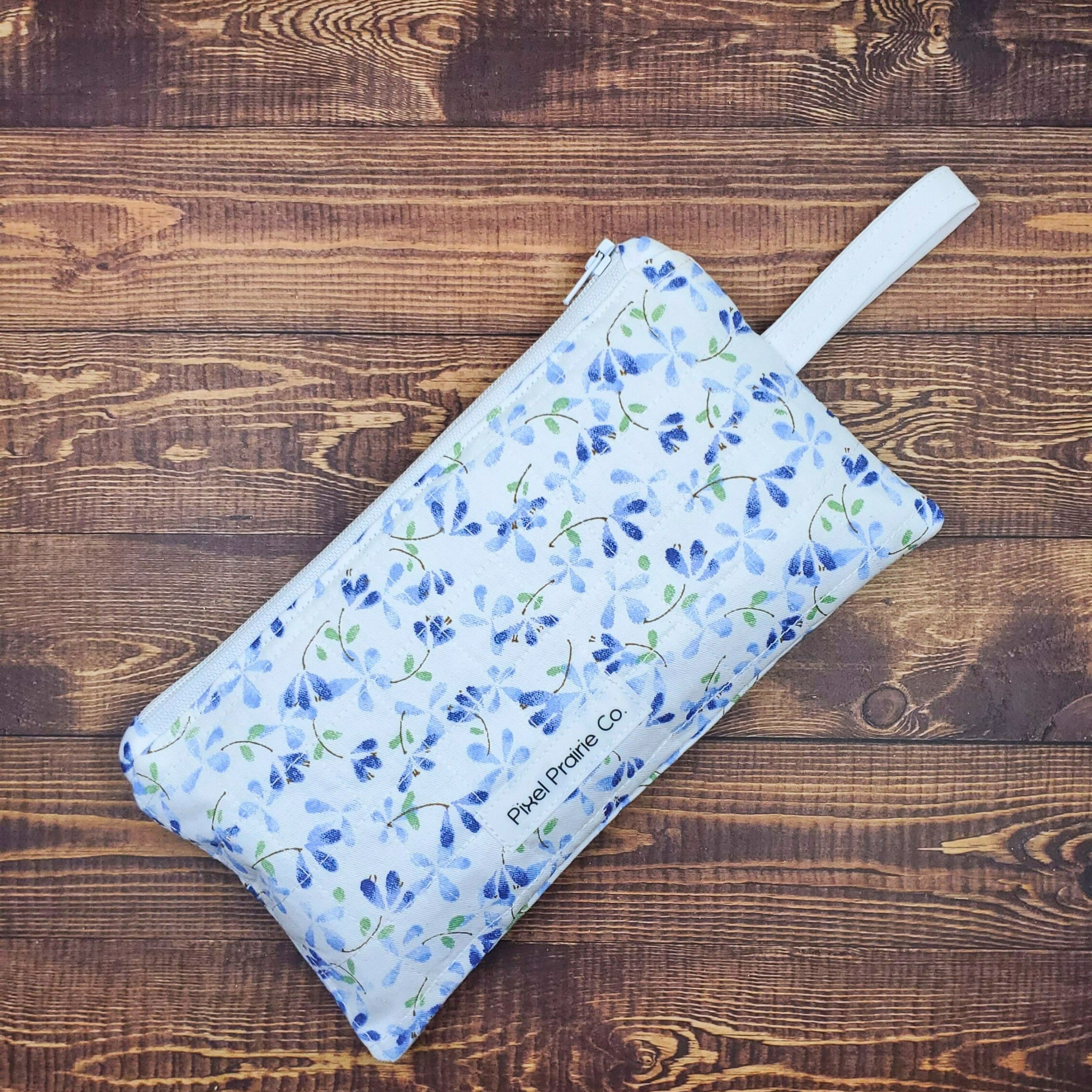 Bluebell Daydream Utility Zip Pouch