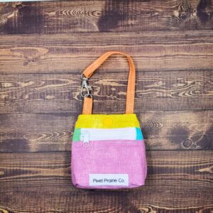 Happy Chaos Tag-Along Pouch Pink