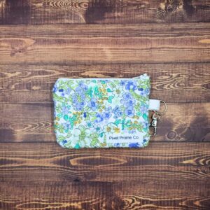 Cerulean Sprig Keychain Wallet