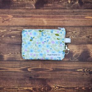 Betsy Blue Keychain Wallet