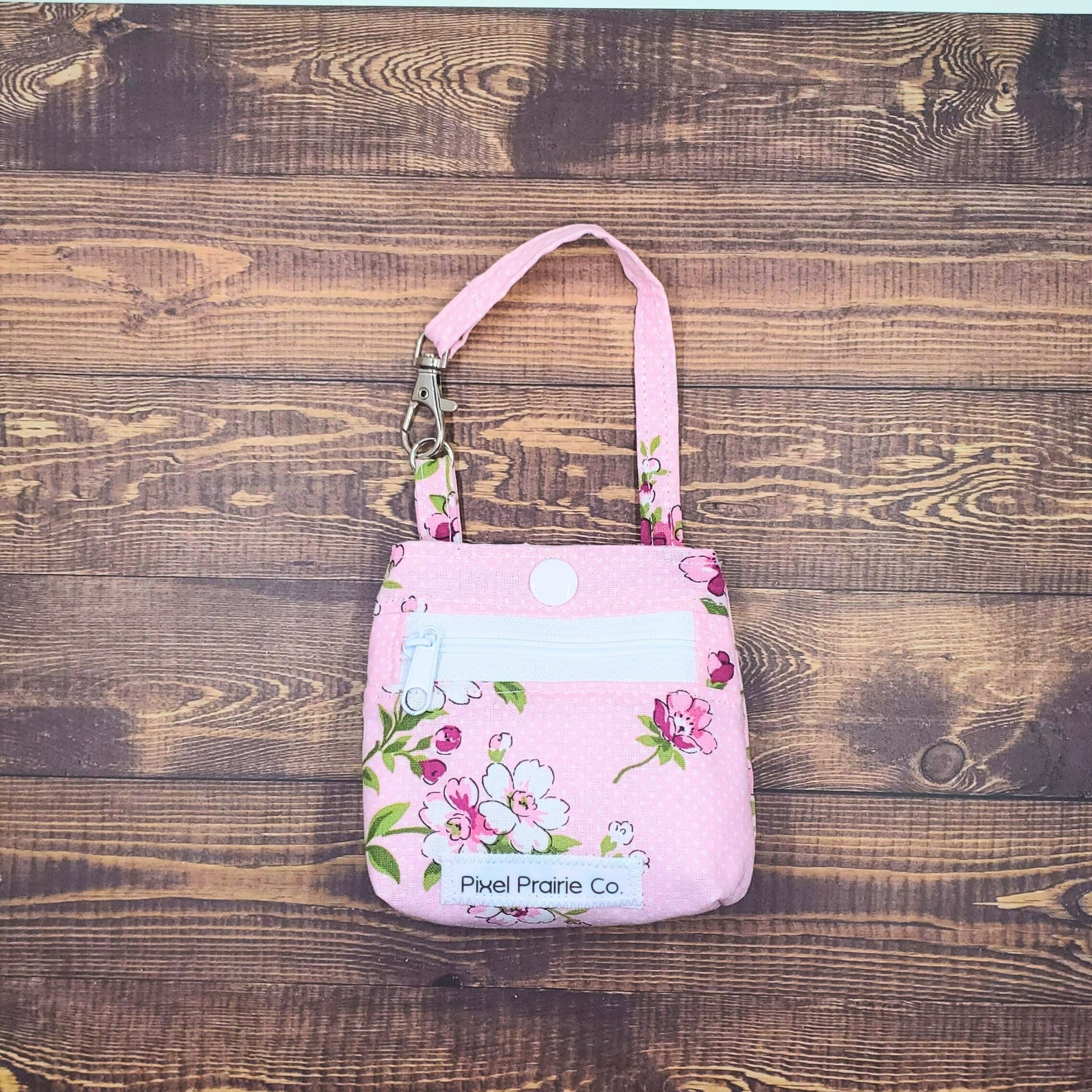 Cherry Blossom Tag-Along Pouch