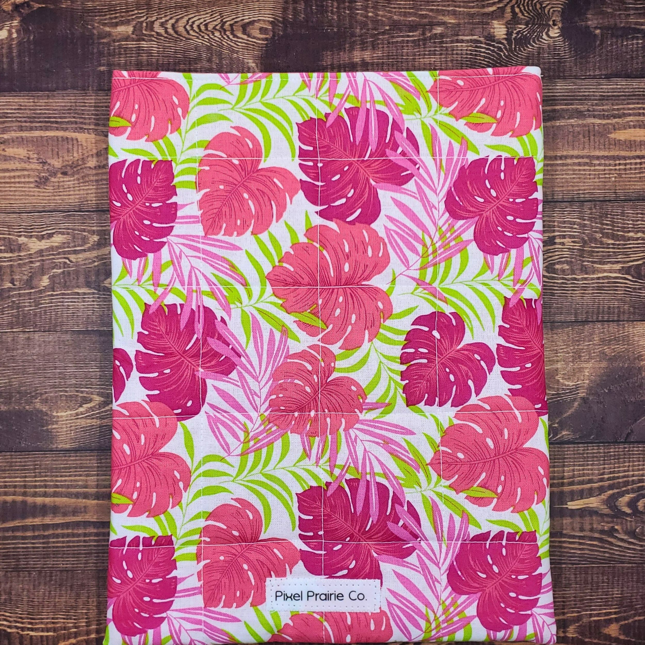 Hot Pink Foliage Book Sleeve