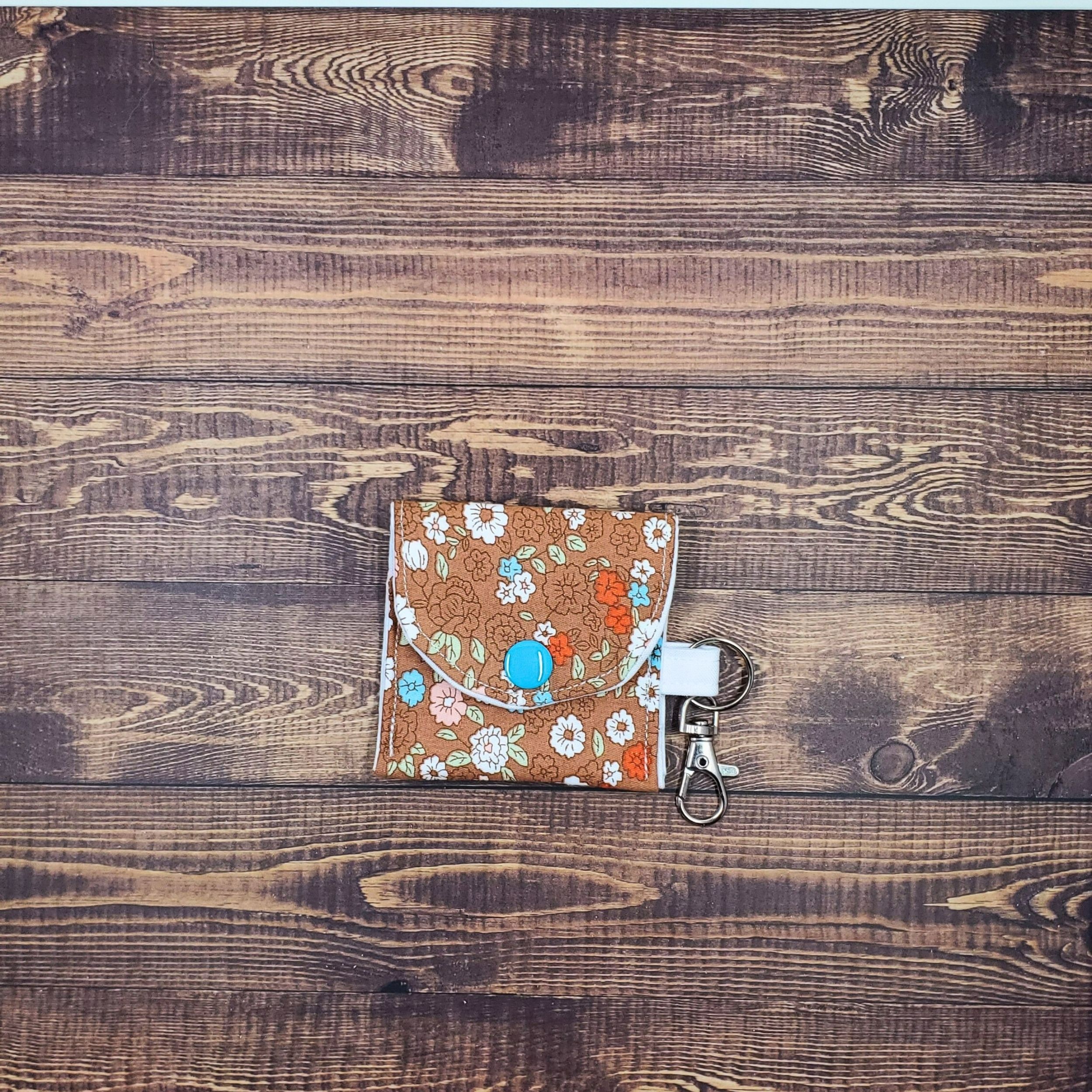 Rustic Blooms Earbuds Case