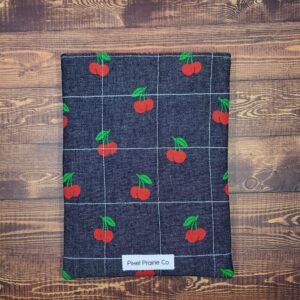 Denim Cherries E-Reader Sleeve