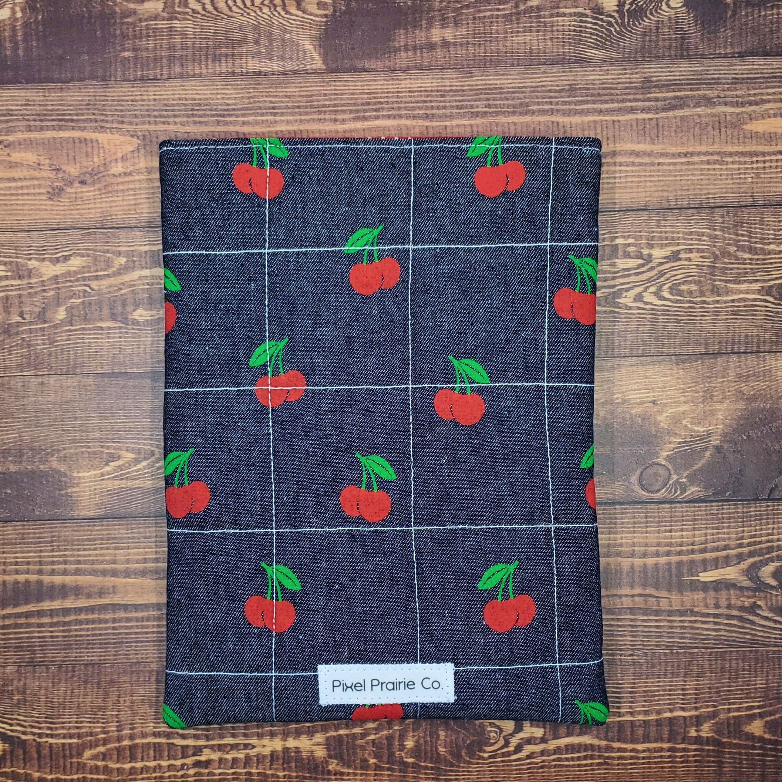 Denim Cherries E-Reader Sleeve