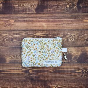 Muted Meadow Keychain Wallet