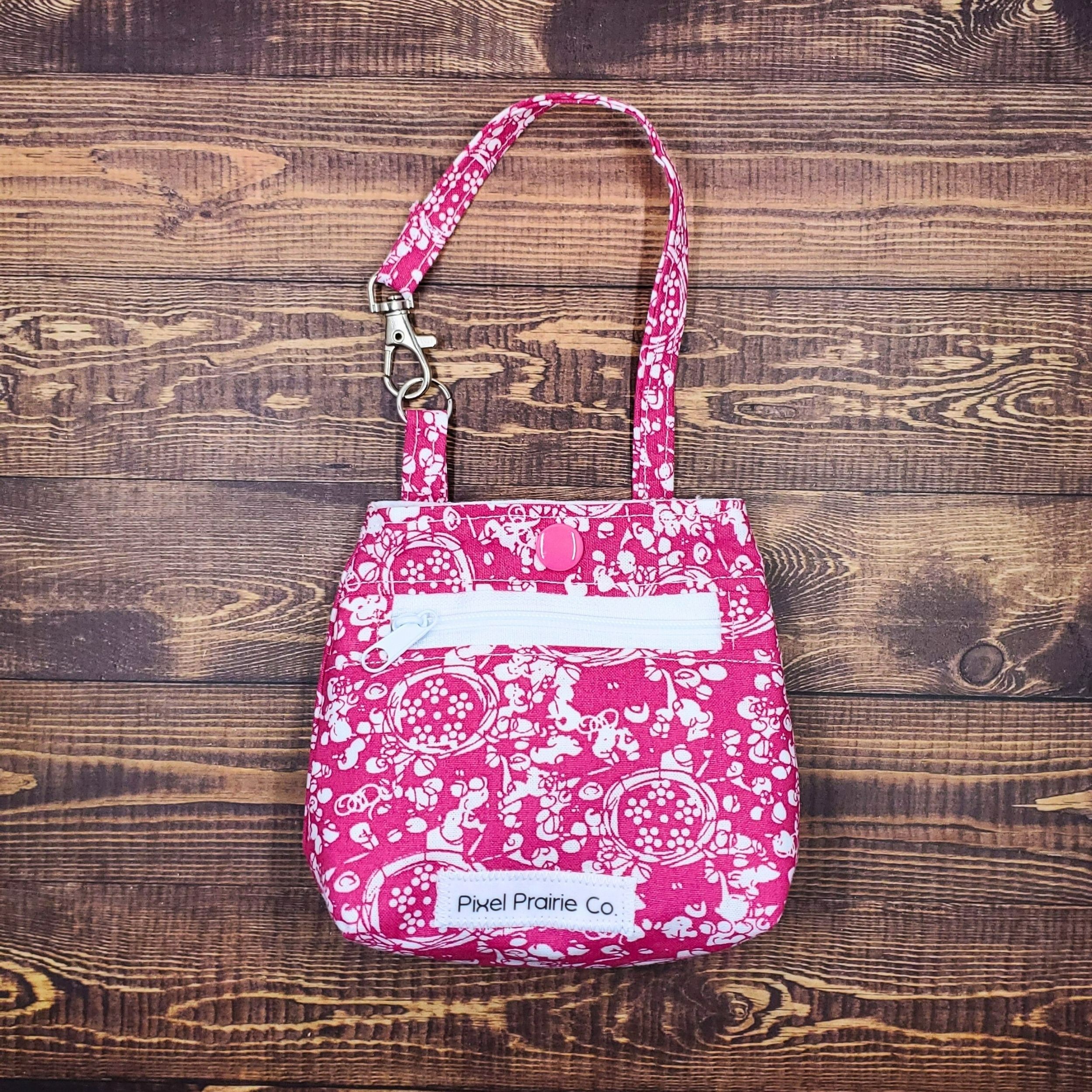 Petal Pop Pink Tag-Along Pouch
