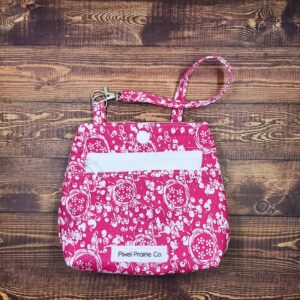 Pink Petal Pop Tag-Along Pouch