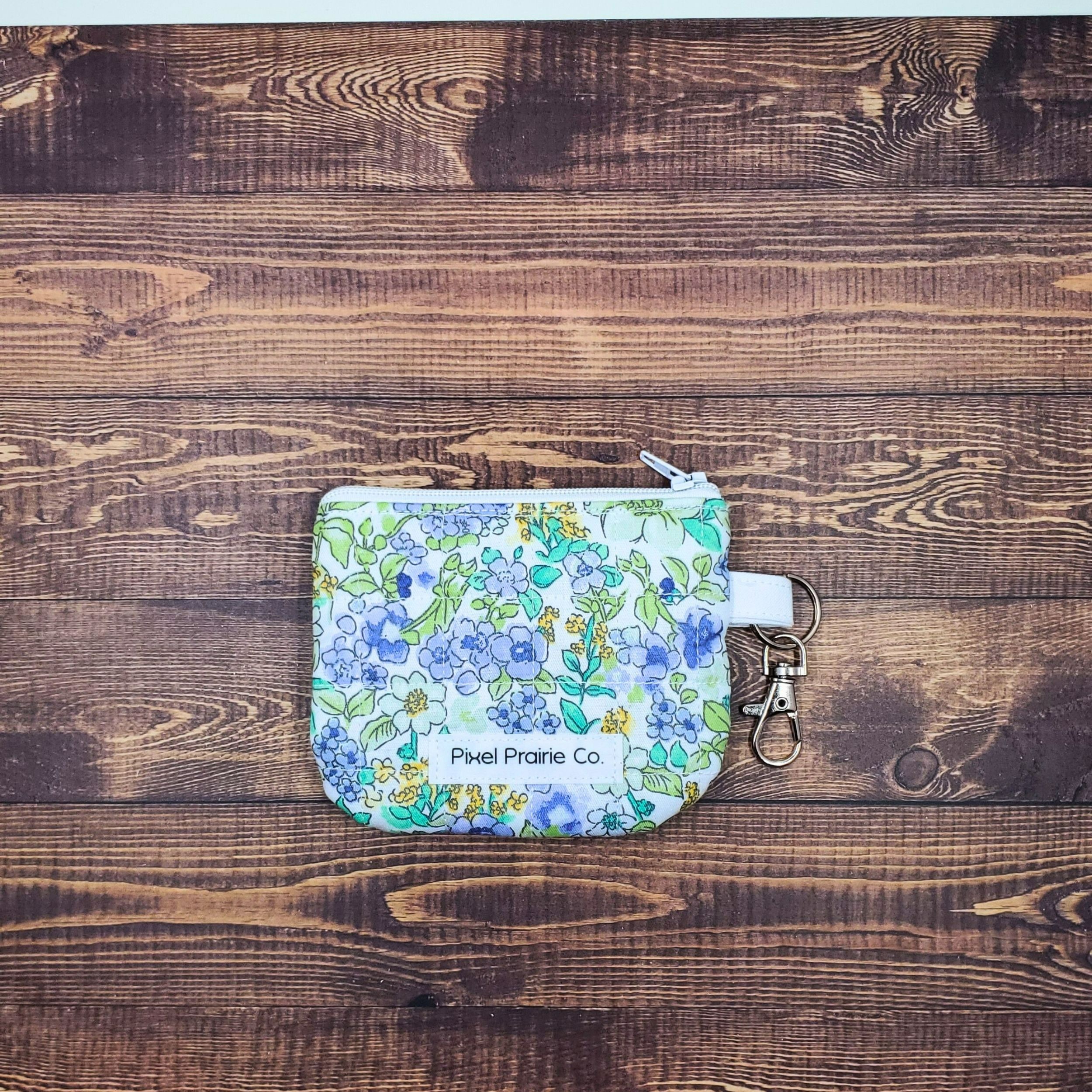 Cerulean Sprig Mini Zip