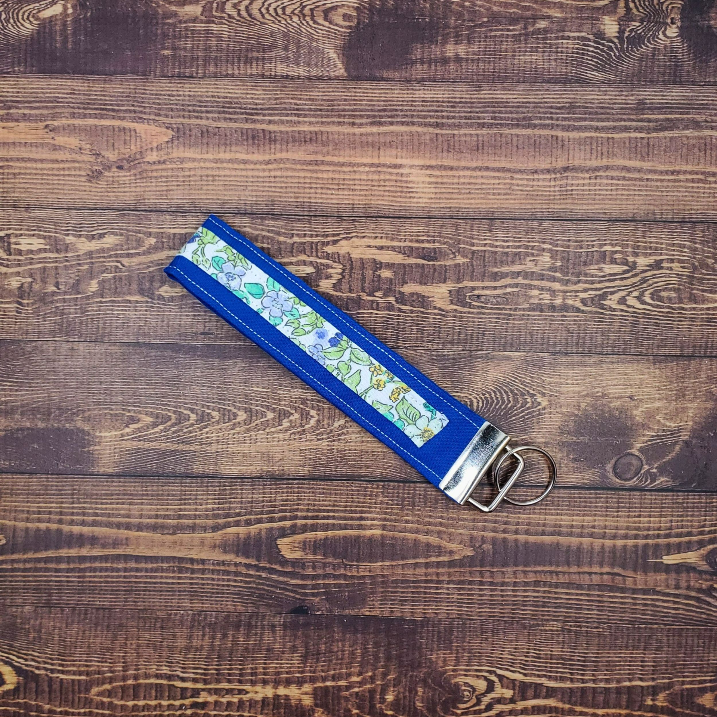 Cerulean Sprig Wristlet