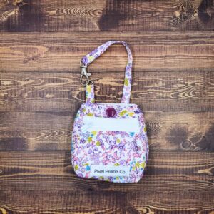 Purple Picnic Tag-Along Pouch