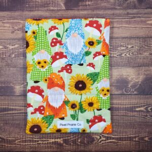 Sunflowers and Gnomes E-Reader Sleeve