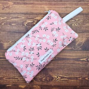 Whimsy Pink Utility Zip Pouch