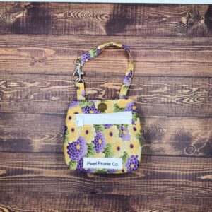 Dahlias Tag-Along Pouch