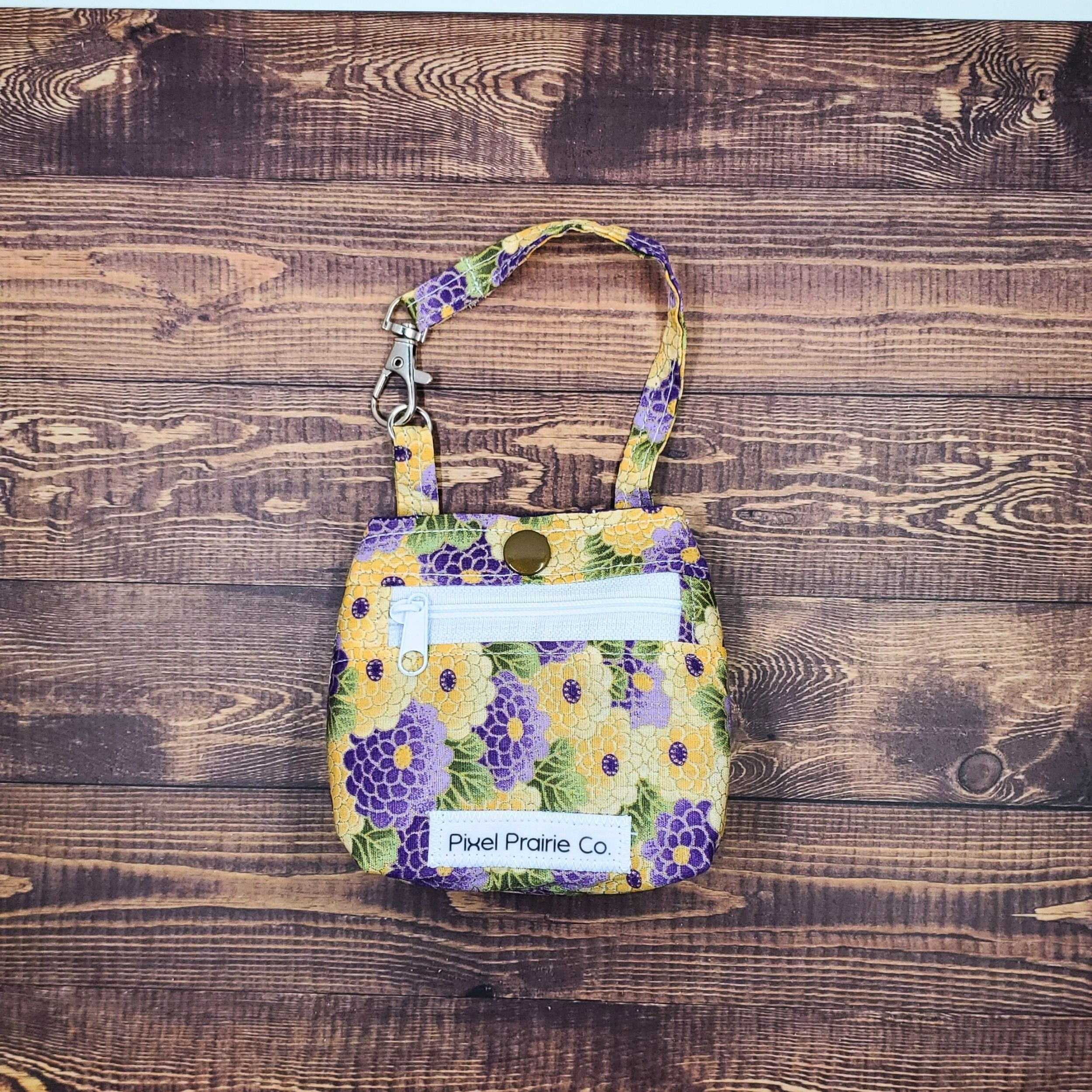 Dahlias Tag-Along Pouch