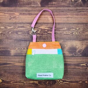 Happy Chaos Tag-Along Pouch Garden Green