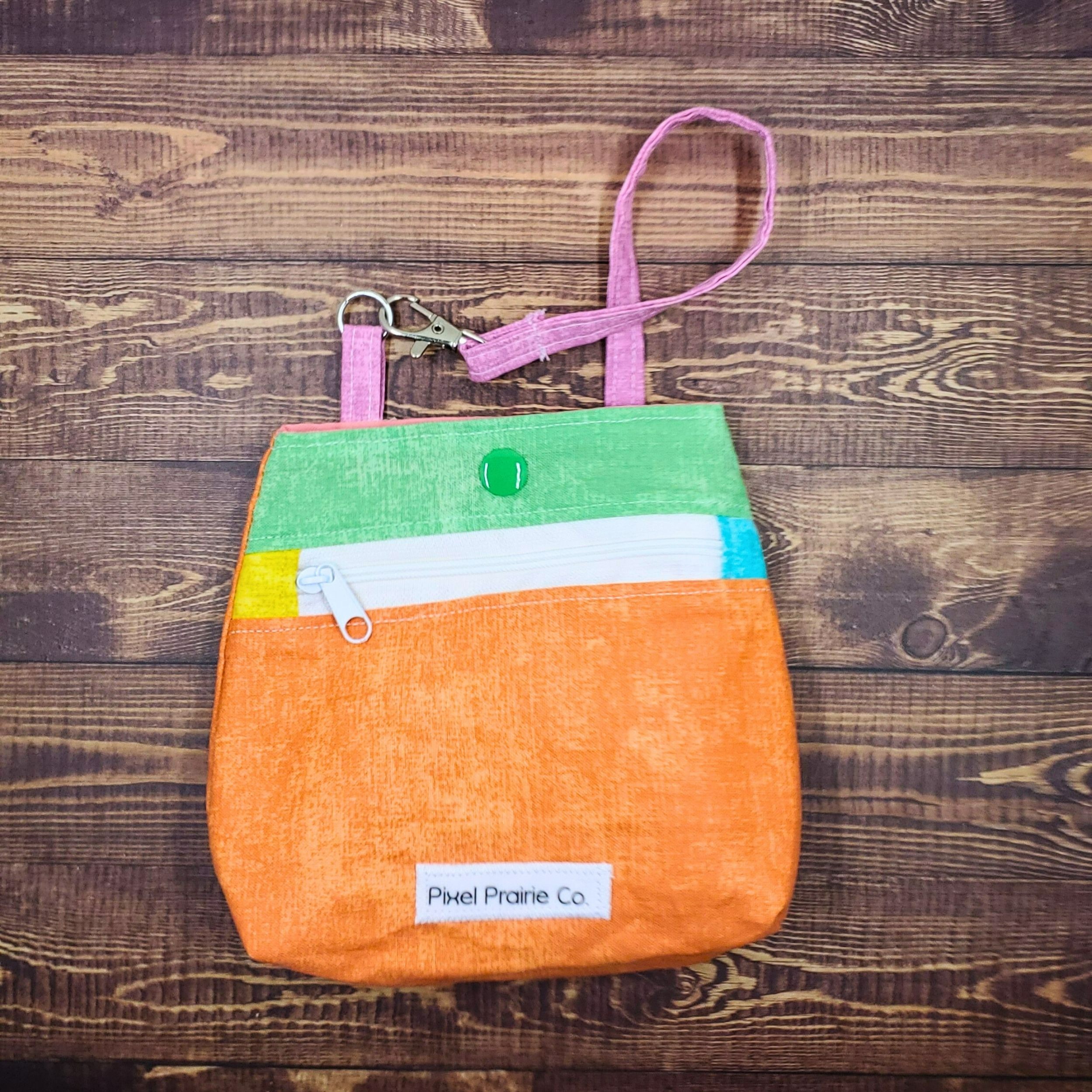 Happy Chaos Tag-Along Pouch Sunny Orange