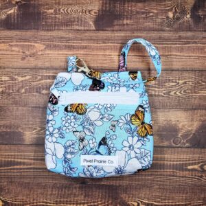 Butterfly Frenzy Tag-Along Pouch