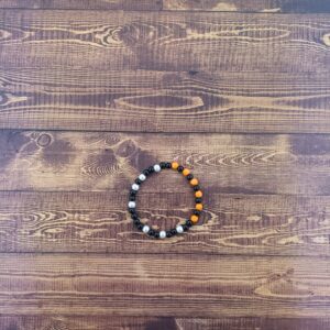 Monarch Butterfly Beaded Bracelet