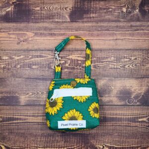 Sunflowers Tag-Along Pouch
