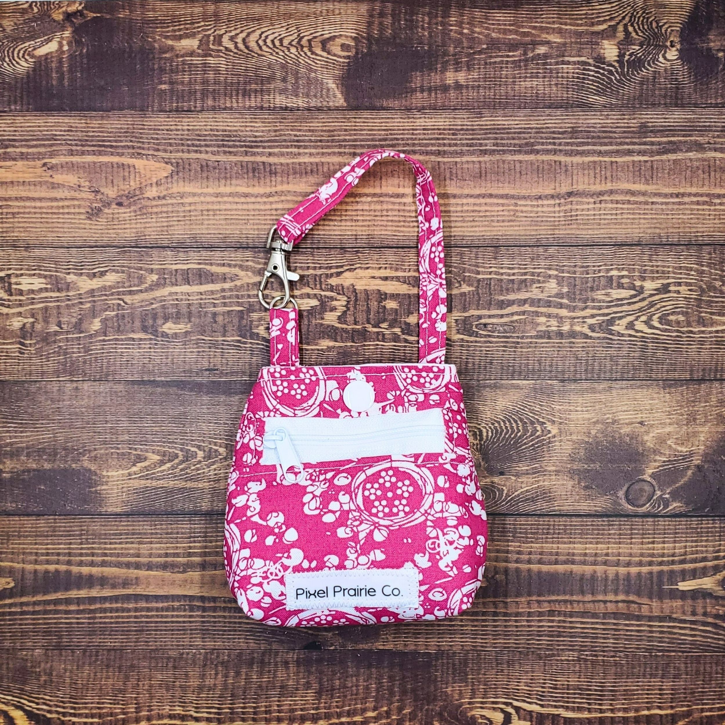 Petal Pop Pink Tag-Along Pouch