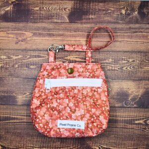 Cherry Blossoms with Metallic Accents Tag-Along Pouch