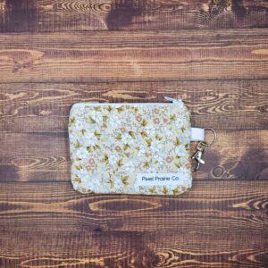 Garden Journal Keychain Wallet