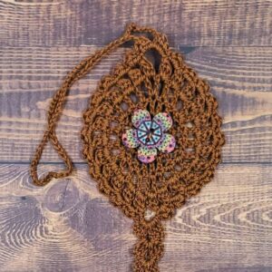 Hippie Flower on Cocoa Bloom Charm