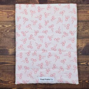 Pink Bows Book Sleeve