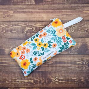 Vibrant Sunshine Utility Zip Pouch