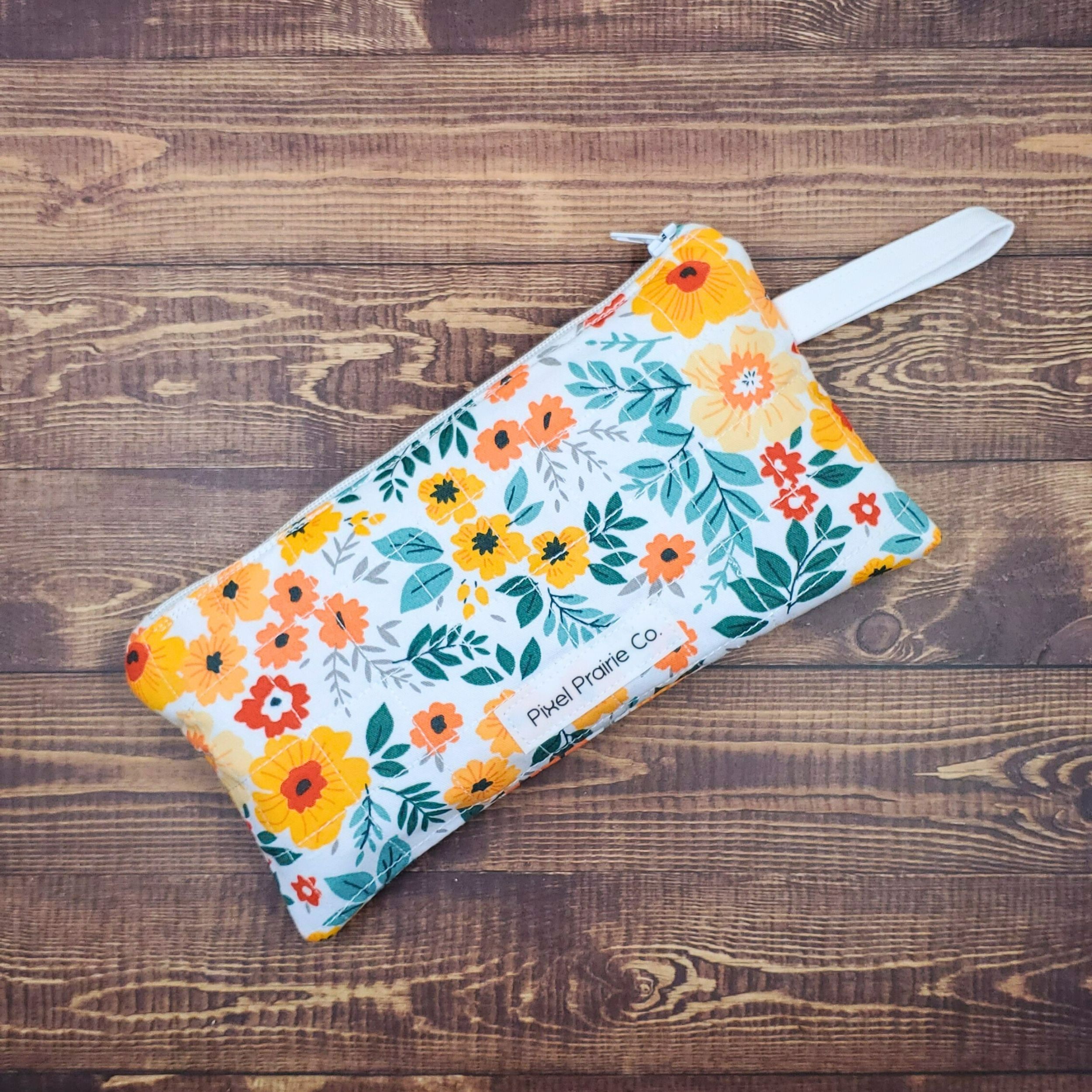 Vibrant Sunshine Utility Zip Pouch