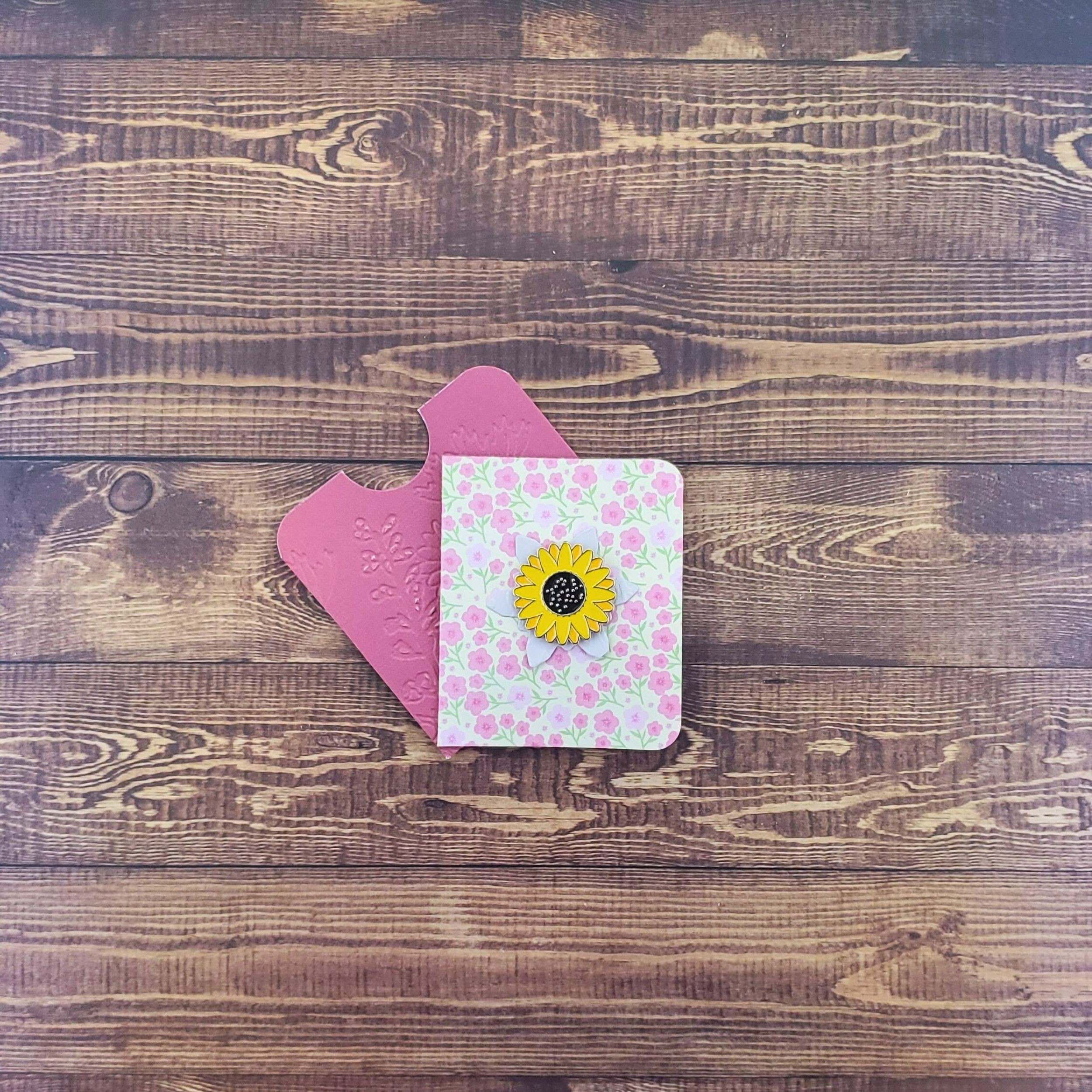 Sunflower Enamel Pin