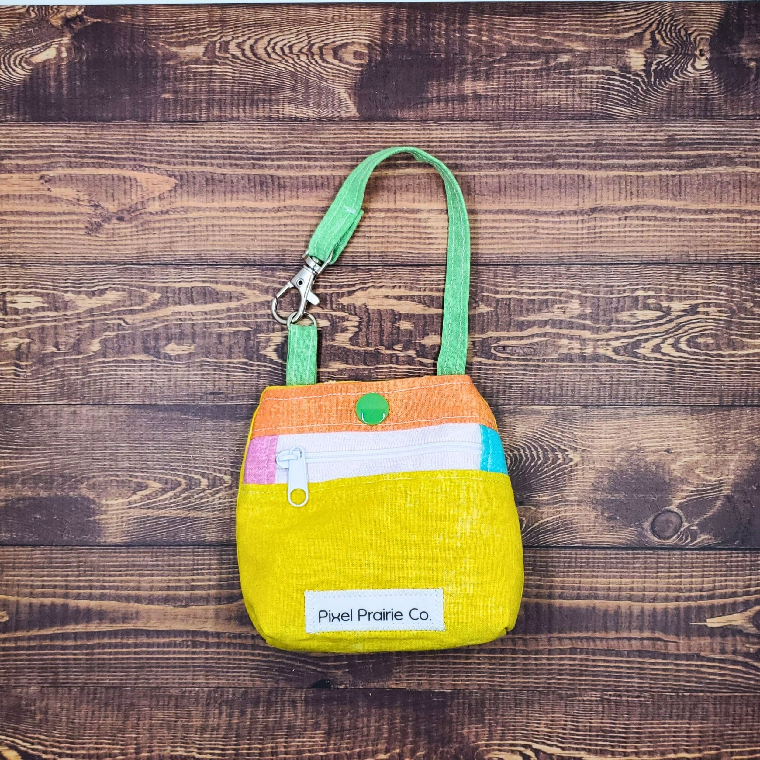 Happy Chaos Tag-Along Pouch Sunny Yellow