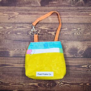 Happy Chaos Tag-Along Pouch Sunny Yellow