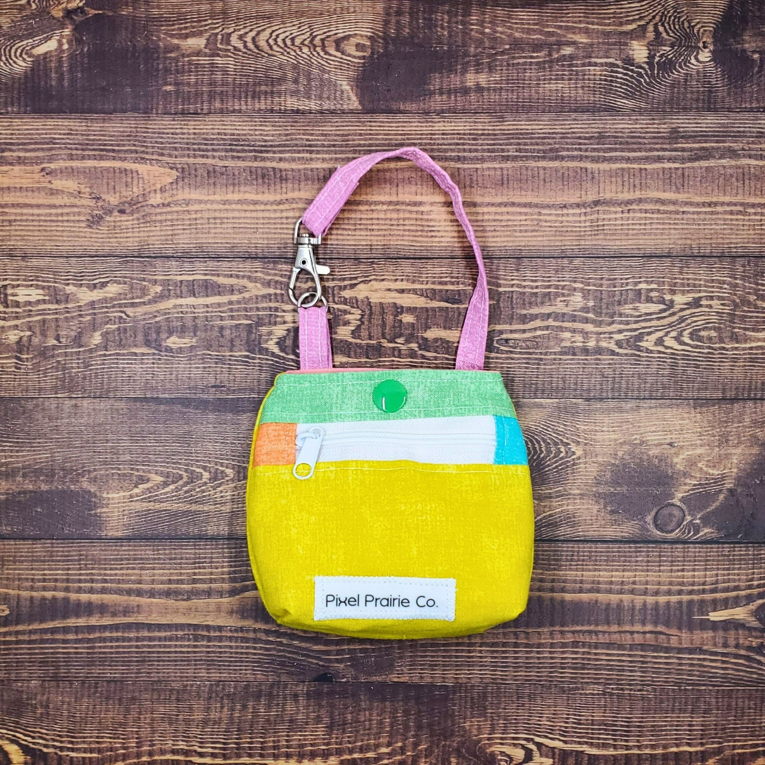 Happy Chaos Tag-Along Pouch Sunny Yellow